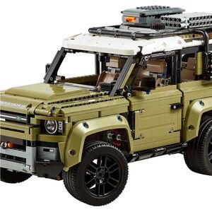 Lego Land Rover Defender - Green, Black, White